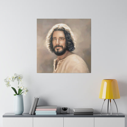 You Belong, Jesus Christ Portrait, Fine Art Canvas Print, The Chosen Artwork of Jesus Painting 12x16