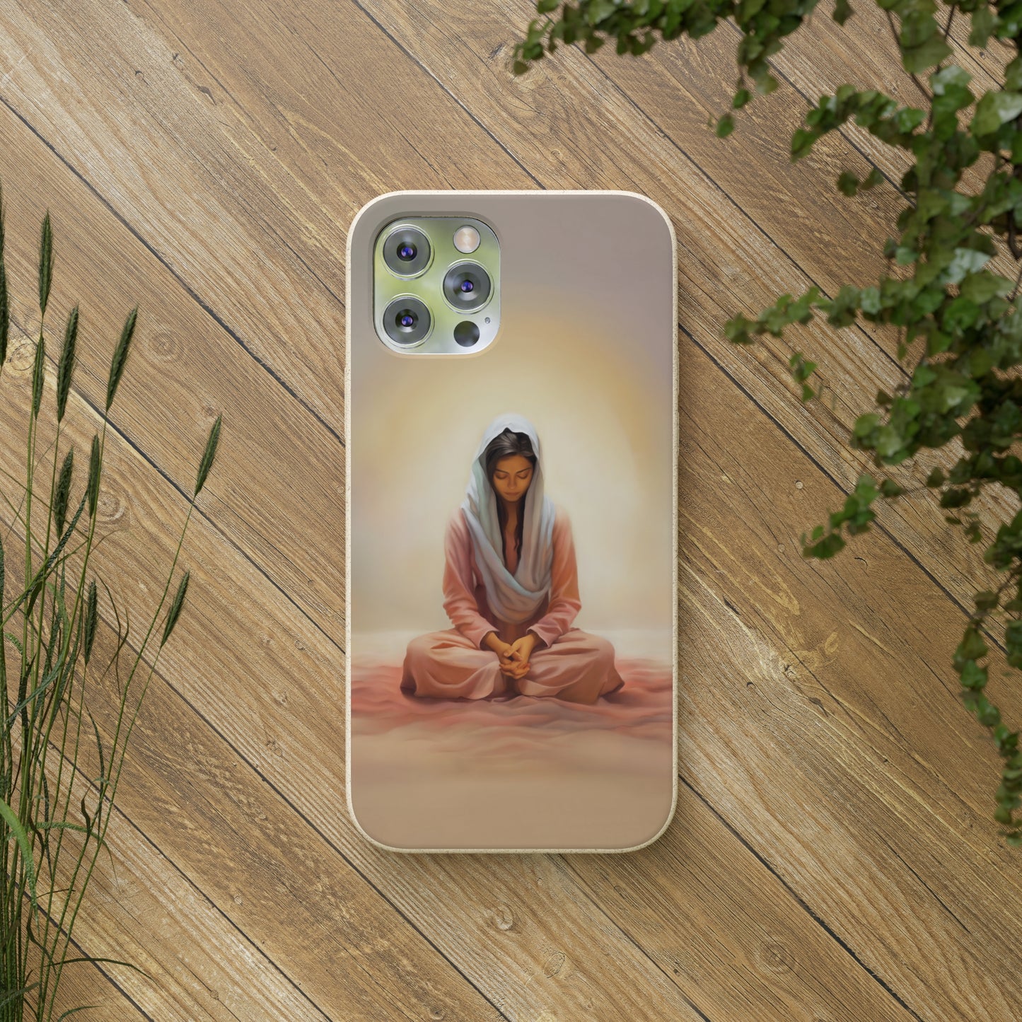 Spiritual Phone Case, Fun and Stylish, meditation, Stillness, Peace, Quiet reminder, mindfulness, Beauty, Unique Gift for her