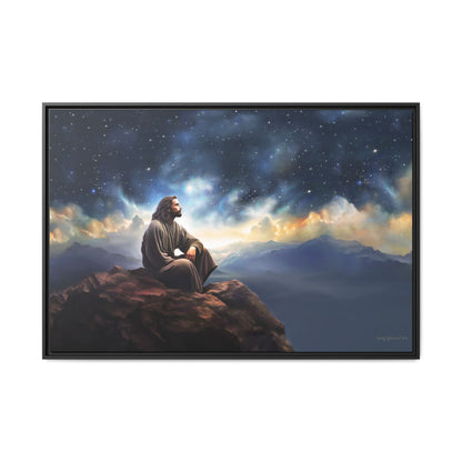 Jesus With The Stars, Fine Art Canvas Print, many sizes, Christian Art, Christian Gifts