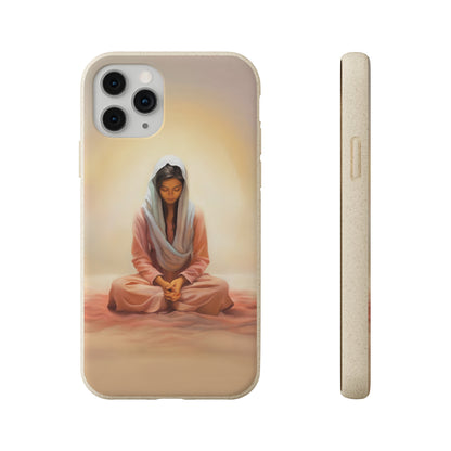 Spiritual Phone Case, Fun and Stylish, meditation, Stillness, Peace, Quiet reminder, mindfulness, Beauty, Unique Gift for her