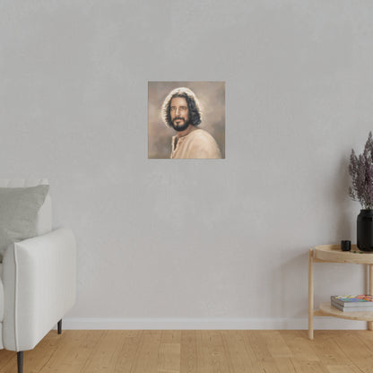 You Belong, Jesus Christ Portrait, Fine Art Canvas Print, The Chosen Artwork of Jesus Painting 12x16