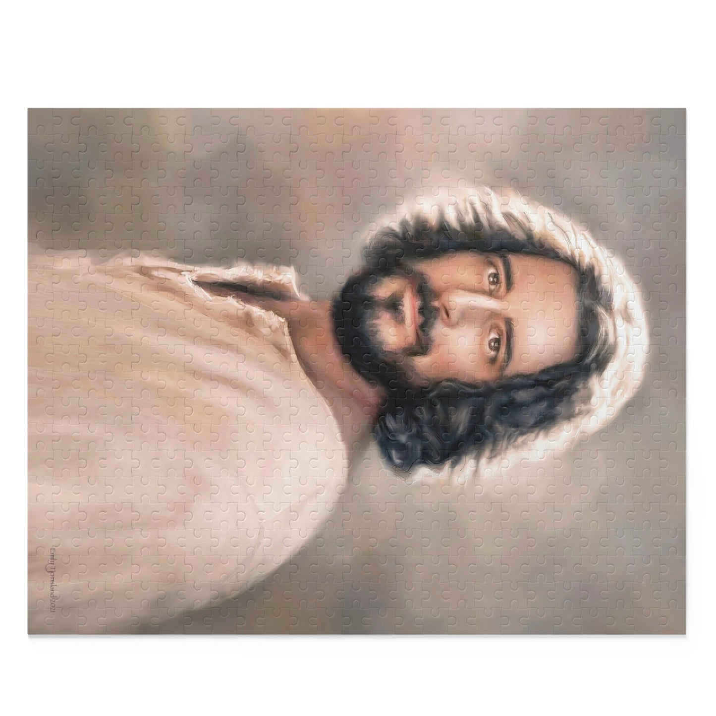 Jesus Christ Puzzle (120, 252, 500-Piece) not affiliated with The Chosen | Jesus Christ Gift