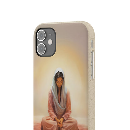 Spiritual Phone Case, Fun and Stylish, meditation, Stillness, Peace, Quiet reminder, mindfulness, Beauty, Unique Gift for her