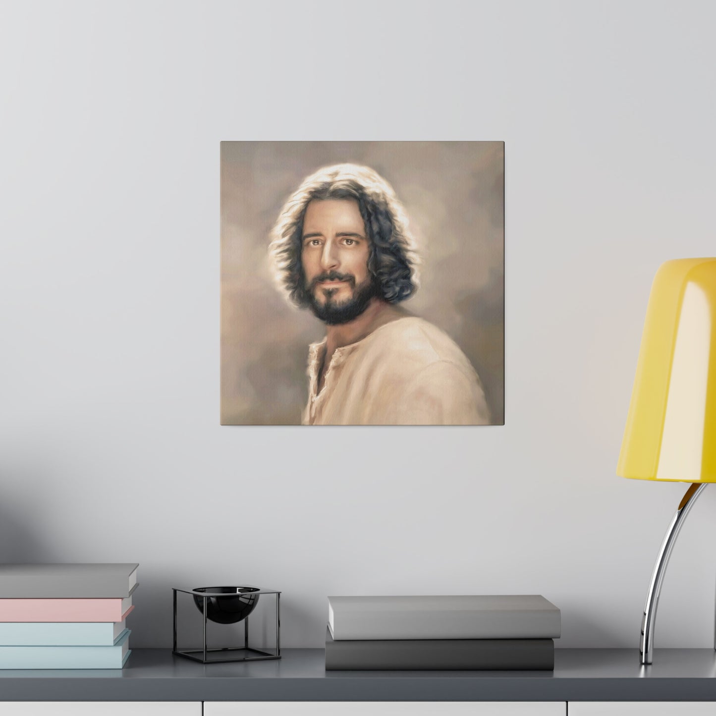 You Belong, Jesus Christ Portrait, Fine Art Canvas Print, The Chosen Artwork of Jesus Painting 12x16