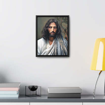 Jesus Christ Portrait, Fine Art Canvas Print, Framed, Jesus Christ Christian Art, Christian Art, Jesus Christ Decor