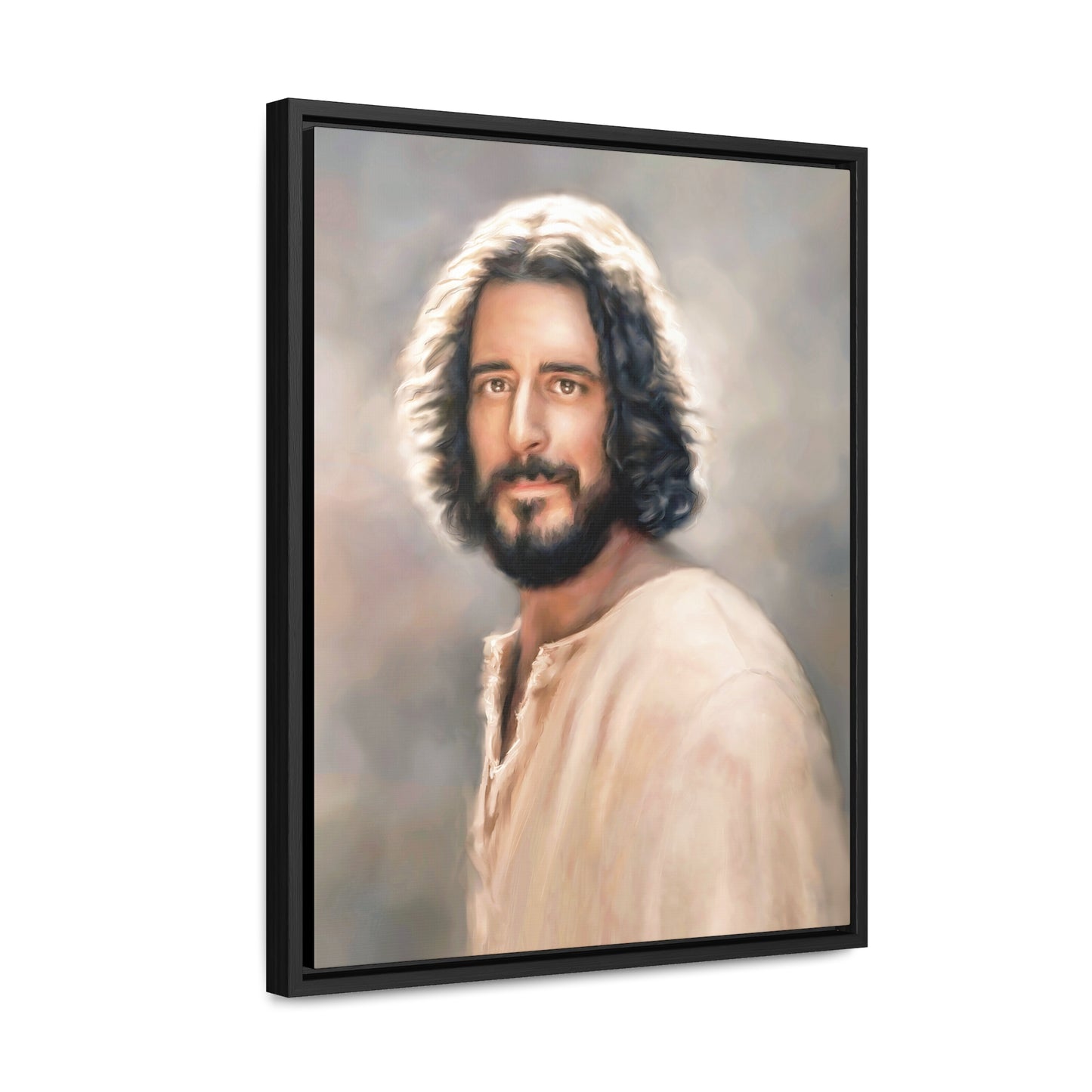 Jesus Christ Portrait, Fine Art Canvas Print, Various Sizes of Jesus Painting | Not Affiliated with The Chosen TV Series