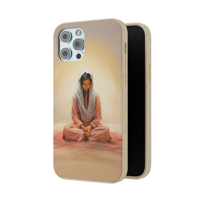 Spiritual Phone Case, Fun and Stylish, meditation, Stillness, Peace, Quiet reminder, mindfulness, Beauty, Unique Gift for her