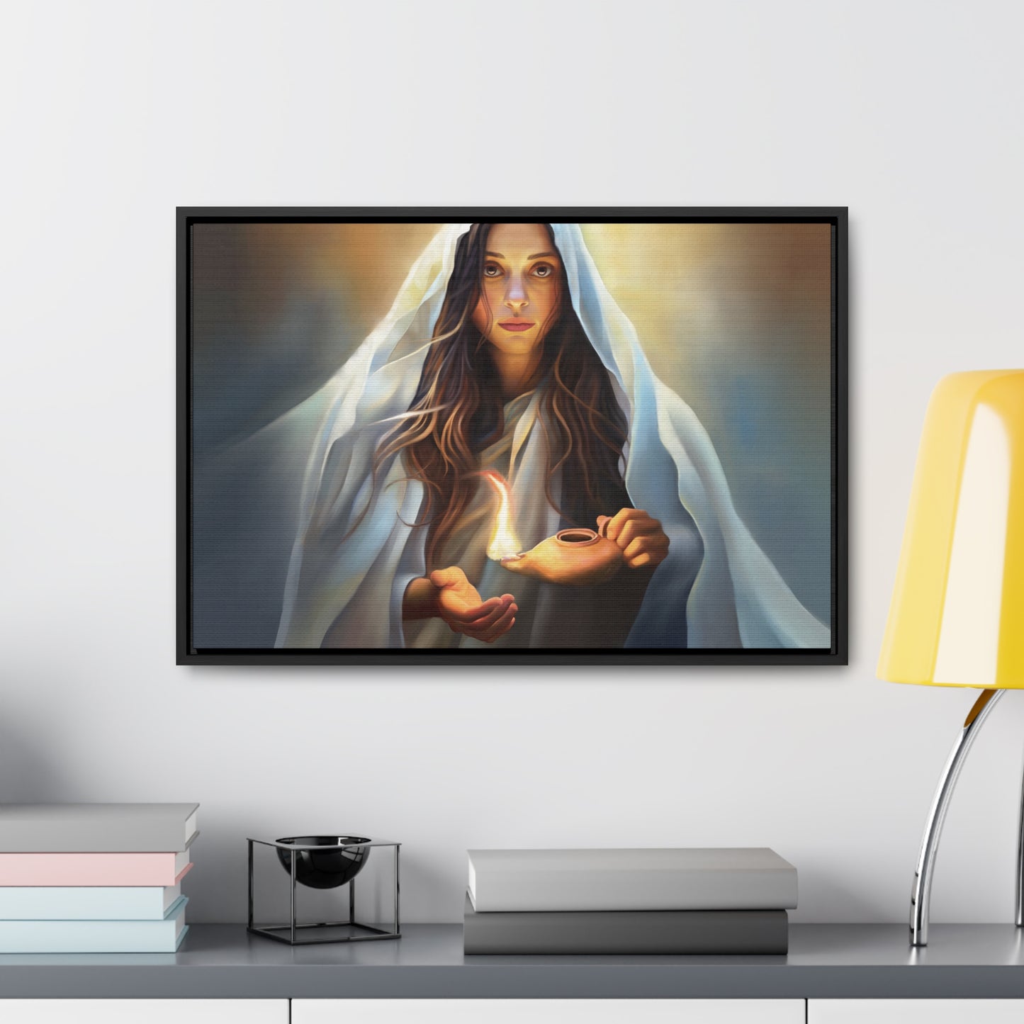 Mary Magdalene, Female Discipleship, Fine Art Canvas Print, Framed, Beautiful Christian Artwork, Disciples of Jesus Christ Art, Gift Ideas for her