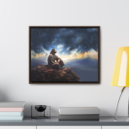 Jesus With The Stars, Fine Art Canvas Print, Many Sizes, Christian Art, Missionary Gifts