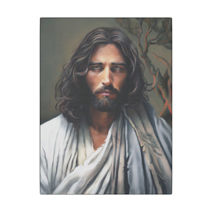 Portrait of Christ, Fine Art Canvas Print, Christian Art, Beautiful Jesus Artwork, Jesus Christ Gift