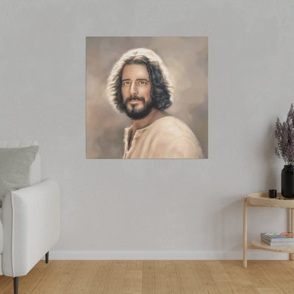 You Belong, Jesus Christ Portrait, Fine Art Canvas Print, The Chosen Artwork of Jesus Painting 12x16