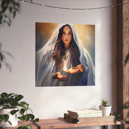 Mary Magdalene Fine Art Poster, Female Discipleship Collection, Missionary Gift, Giclée print quality