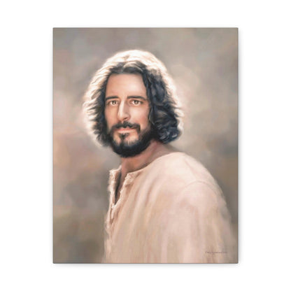 Jesus Christ Portrait, Fine Art Canvas Print, multiple sizes, The Chosen Artwork of Jesus Painting, Gift for Christian Homes