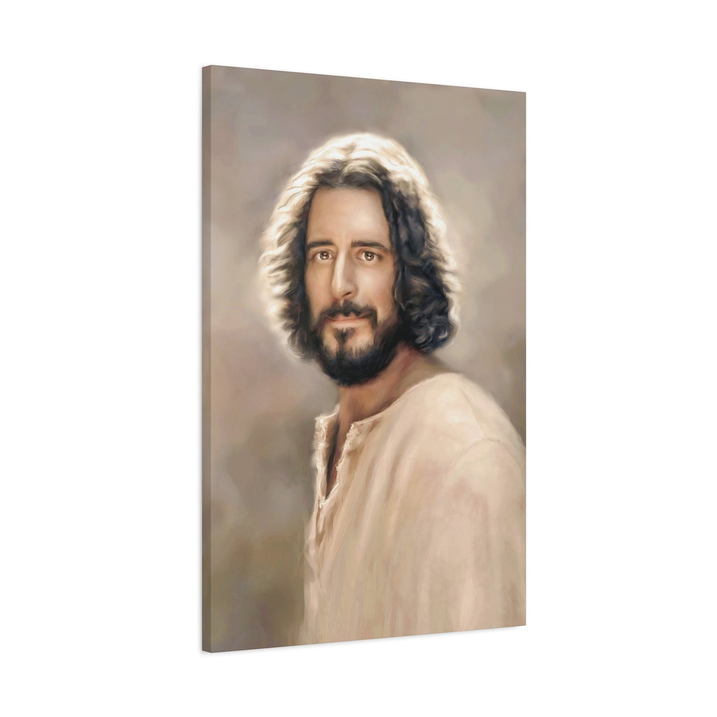 You Belong, Jesus Christ Portrait, Fine Art Canvas Print, multiple sizes, inspired by The Chosen Artwork of Jesus Painting, Gift for Christian Homes