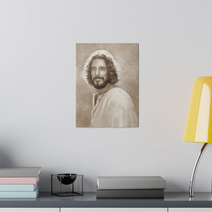 Jesus Christ Artwork, Fine Art Canvas Print Inspired by The Chosen TV Series | Not Affiliated with The Chosen | Gift for Christians