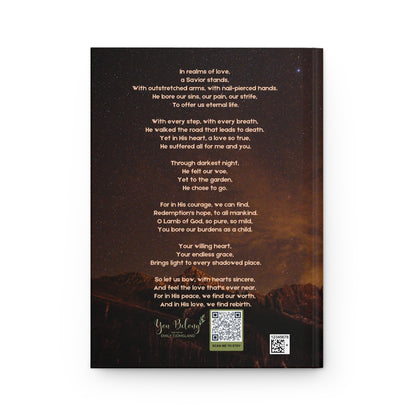 The End of Suffering Journal, Jesus Christ Atonement Notebook, Missionary Gift for Christians, Christian gifts for him, Christian Gift for her