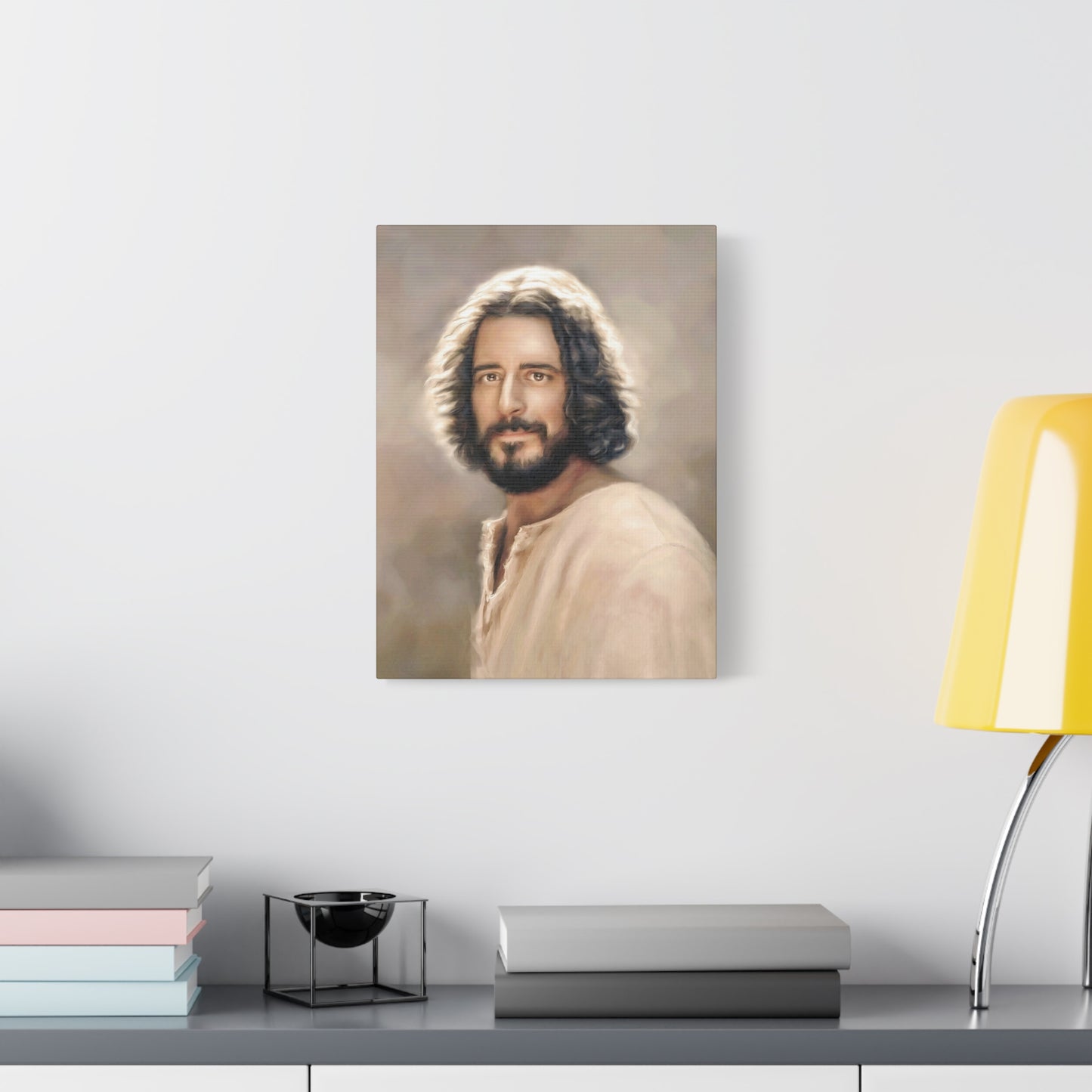 You Belong, Jesus Christ Portrait, Fine Art Canvas Print, multiple sizes, inspired by The Chosen Artwork of Jesus Painting, Gift for Christian Homes
