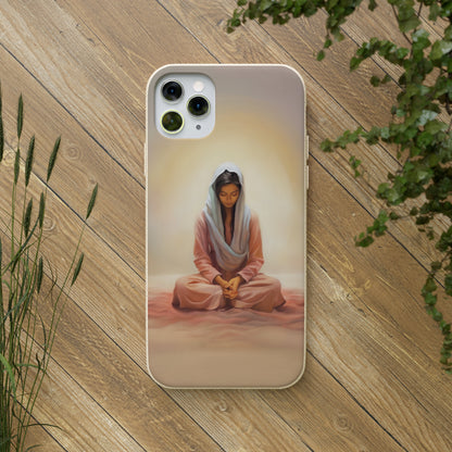 Spiritual Phone Case, Fun and Stylish, meditation, Stillness, Peace, Quiet reminder, mindfulness, Beauty, Unique Gift for her