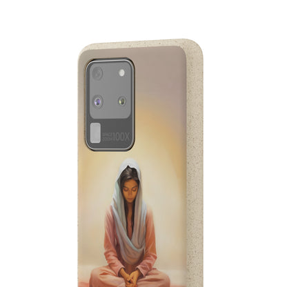 Spiritual Phone Case, Fun and Stylish, meditation, Stillness, Peace, Quiet reminder, mindfulness, Beauty, Unique Gift for her