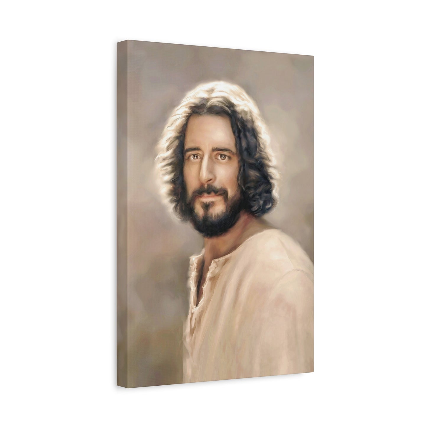 You Belong, Jesus Christ Portrait, Fine Art Canvas Print, multiple sizes, inspired by The Chosen Artwork of Jesus Painting, Gift for Christian Homes