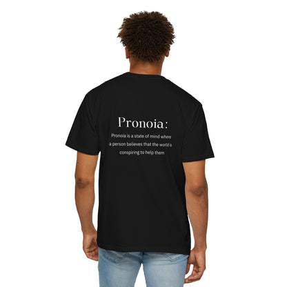 Pronoia Definition Shirt Fun Garment-Dyed T-shirt unisex