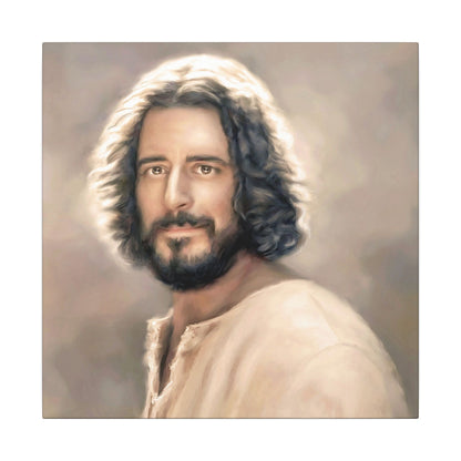 You Belong, Jesus Christ Portrait, Fine Art Canvas Print, Inspired by The Chosen Artwork of Jesus Painting