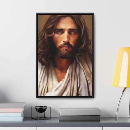 Jesus Christ Portrait, Fine Art Canvas Print, Jesus Christ Christian Art, Christian Art, Jesus Christ Decor