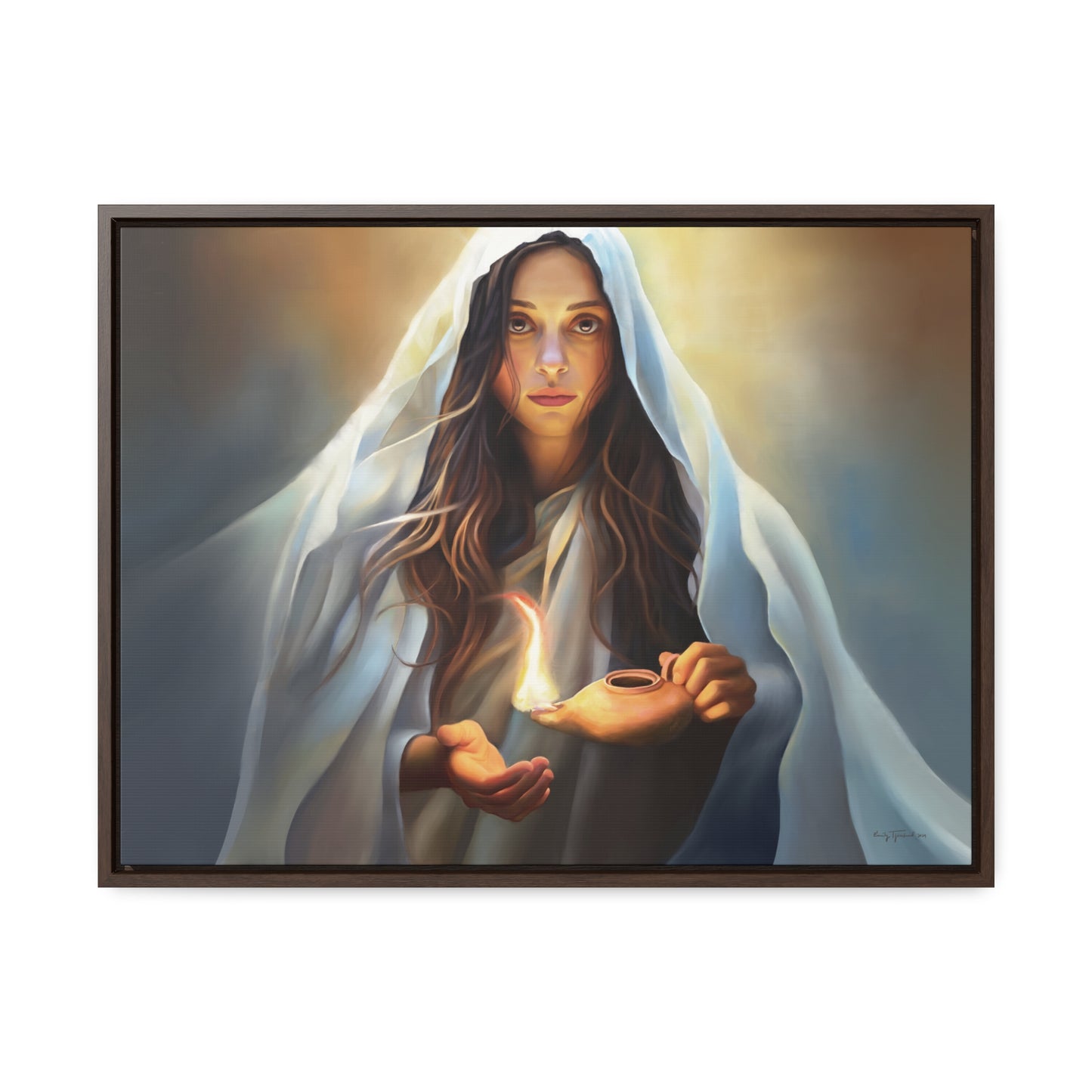 Mary Magdalene, Female Discipleship, Fine Art Canvas Print, Framed, Beautiful Christian Artwork, Disciples of Jesus Christ Art, Gift Ideas for her