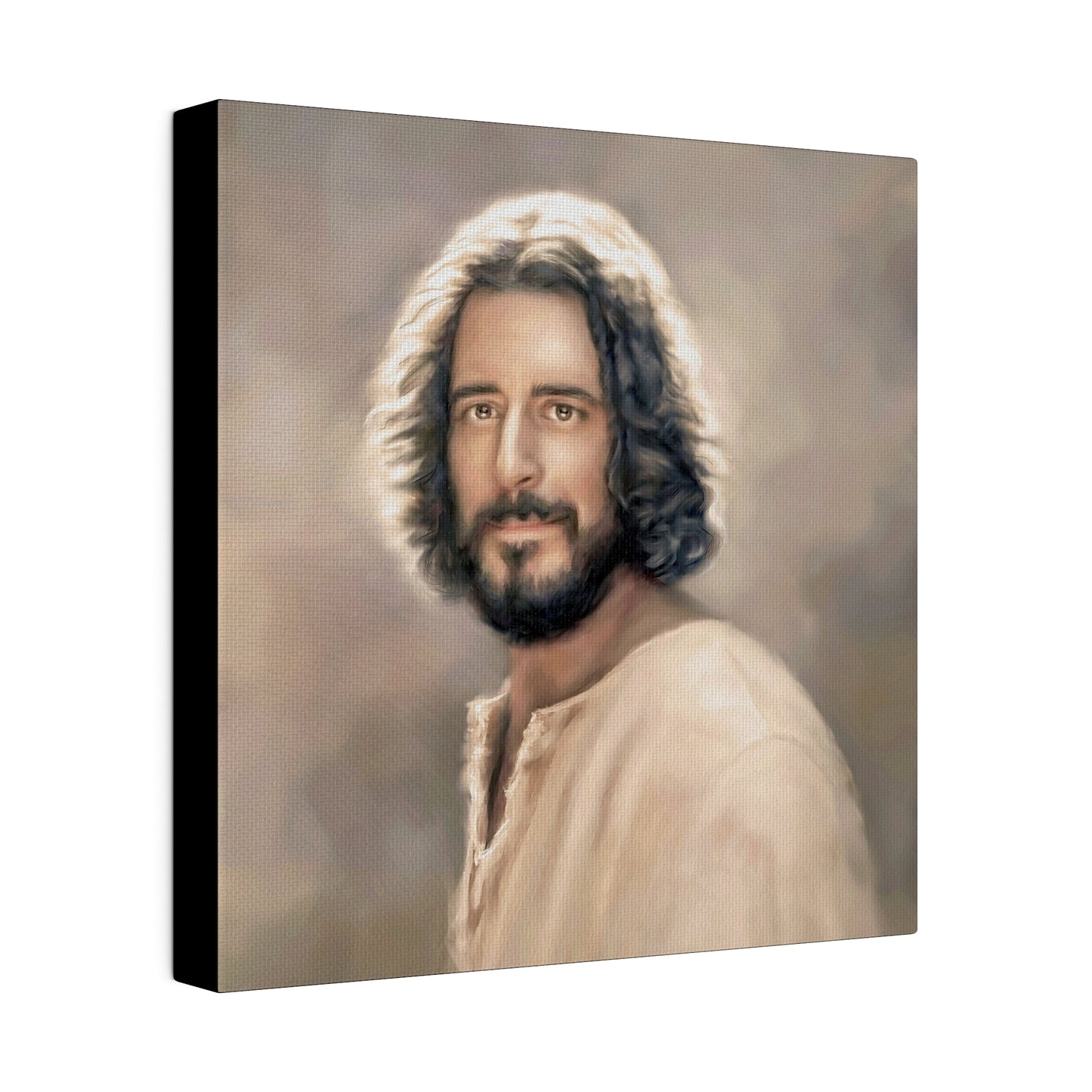 You Belong, Jesus Christ Portrait, Fine Art Canvas Print, The Chosen Artwork of Jesus Painting 12x16