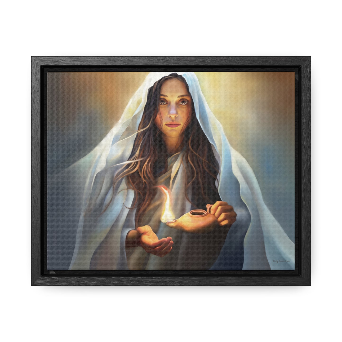 Mary Magdalene, Female Discipleship, Fine Art Canvas Print, Framed, Beautiful Christian Artwork, Disciples of Jesus Christ Art, Gift Ideas for her