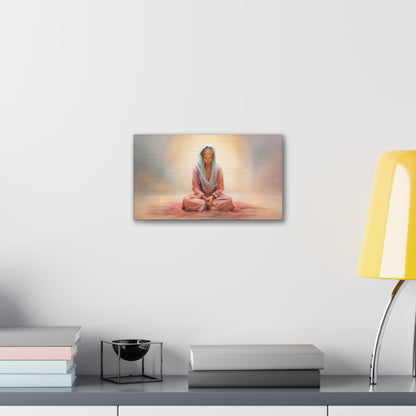 Stillness, Fine Art Canvas Print, Female Discipleship