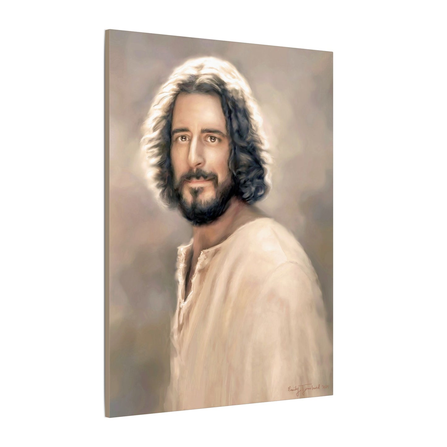 You Belong, Jesus Christ Portrait, Fine Art Canvas Print, Inspired by The Chosen Artwork of Jesus Painting