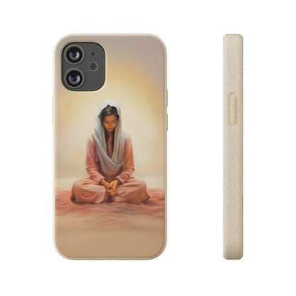 Spiritual Phone Case, Fun and Stylish, meditation, Stillness, Peace, Quiet reminder, mindfulness, Beauty, Unique Gift for her