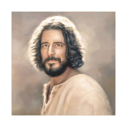 You Belong, Jesus Christ Portrait, Fine Art Canvas Print, Inspired by The Chosen Artwork of Jesus Painting