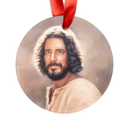 Acrylic Jesus Ornament with Ribbon, Christmas Ornament, The Chosen Ornament