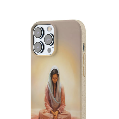 Spiritual Phone Case, Fun and Stylish, meditation, Stillness, Peace, Quiet reminder, mindfulness, Beauty, Unique Gift for her