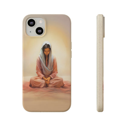 Spiritual Phone Case, Fun and Stylish, meditation, Stillness, Peace, Quiet reminder, mindfulness, Beauty, Unique Gift for her