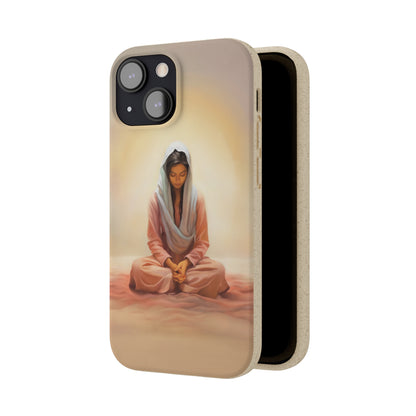 Spiritual Phone Case, Fun and Stylish, meditation, Stillness, Peace, Quiet reminder, mindfulness, Beauty, Unique Gift for her