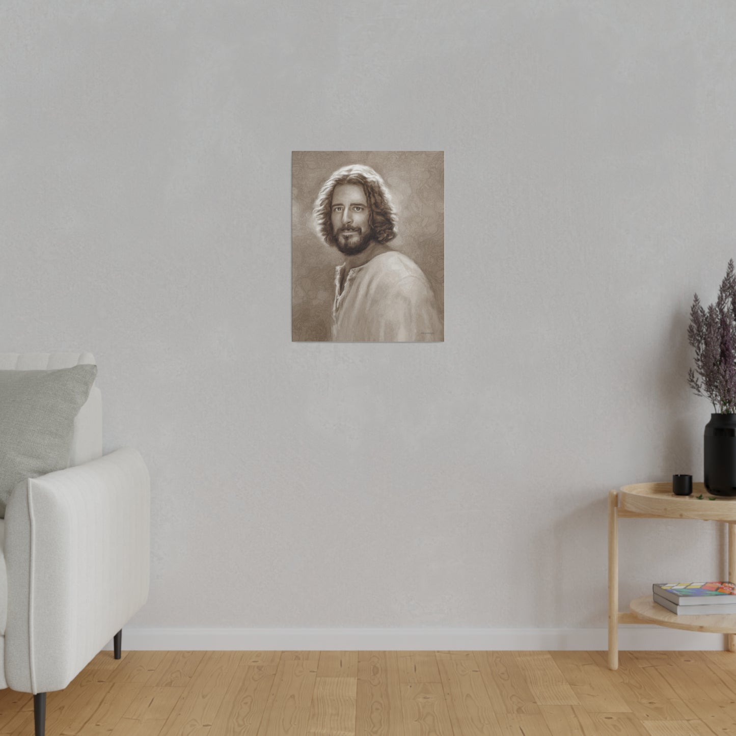 Jesus Christ Artwork, Fine Art Canvas Print Inspired by The Chosen TV Series | Not Affiliated with The Chosen | Gift for Christians