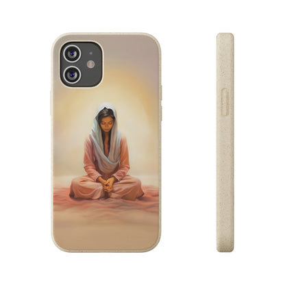 Spiritual Phone Case, Fun and Stylish, meditation, Stillness, Peace, Quiet reminder, mindfulness, Beauty, Unique Gift for her