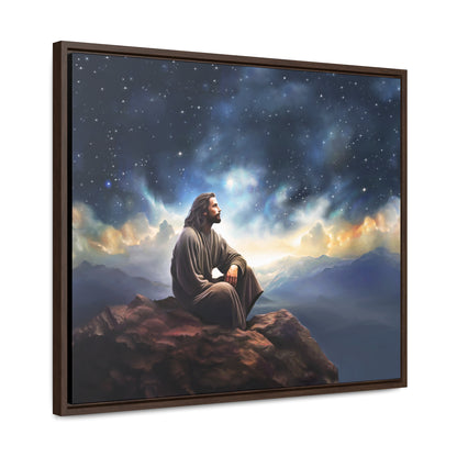 Jesus With The Stars, Fine Art Canvas Print, Many Sizes, Christian Art, Missionary Gifts