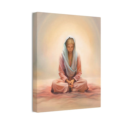 Stillness Fine Art Canvas Print, Female Discipleship, Gift for Her, Religious Gift for Her, Young Women Gift, Relief Society Gift, LDS artwork