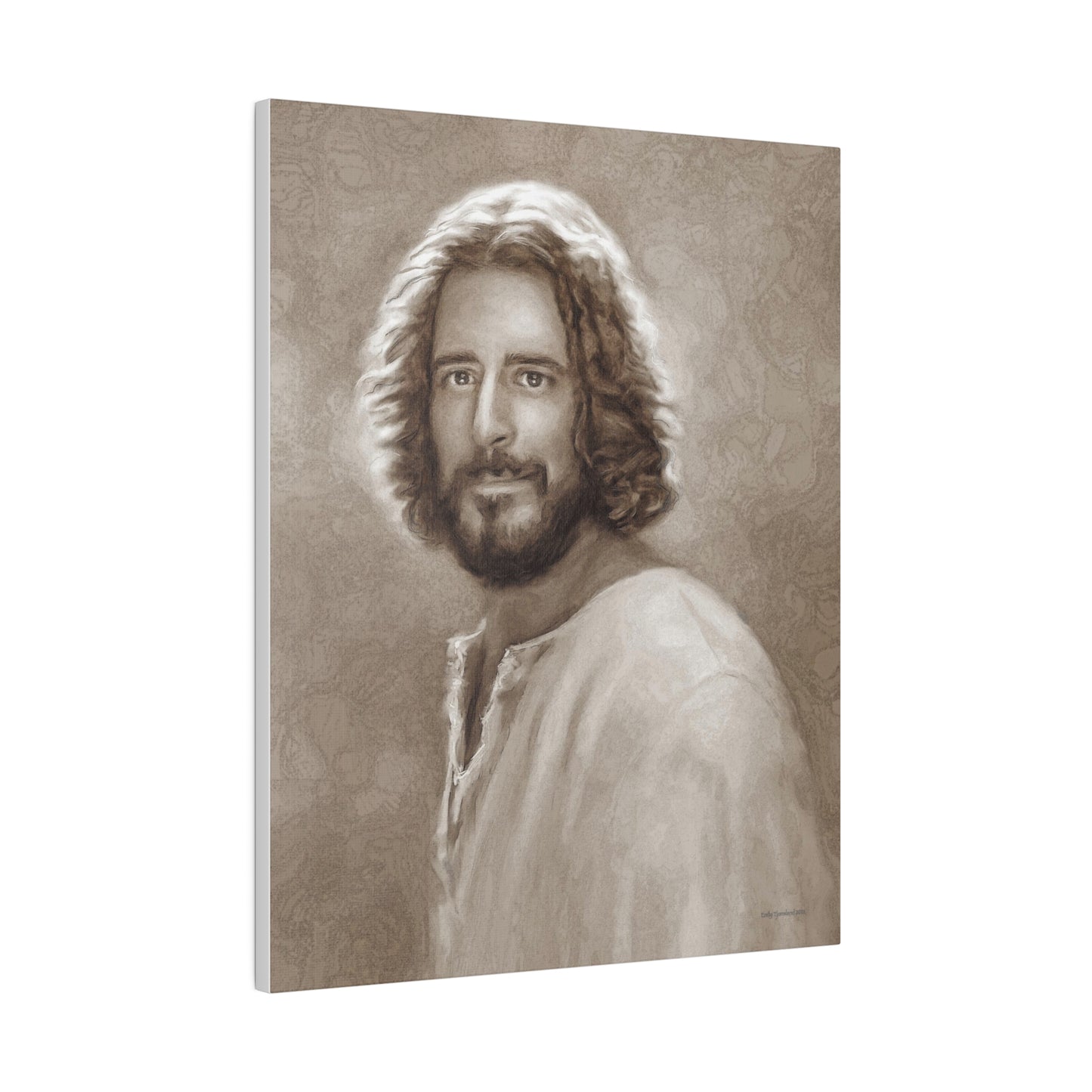 Jesus Christ Artwork, Fine Art Canvas Print Inspired by The Chosen TV Series | Not Affiliated with The Chosen | Gift for Christians