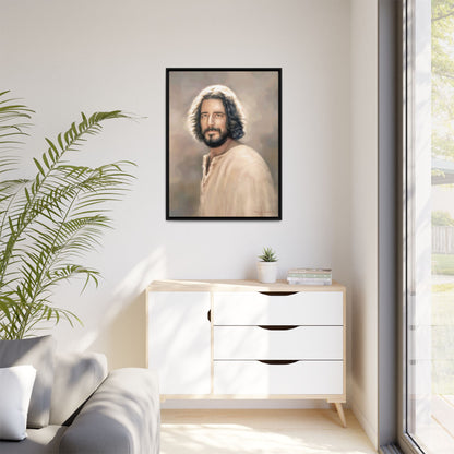 You Belong Jesus Portrait, Fine Art Canvas Print, Framed, The Chosen Art Inspired Artwork of Jesus Christ