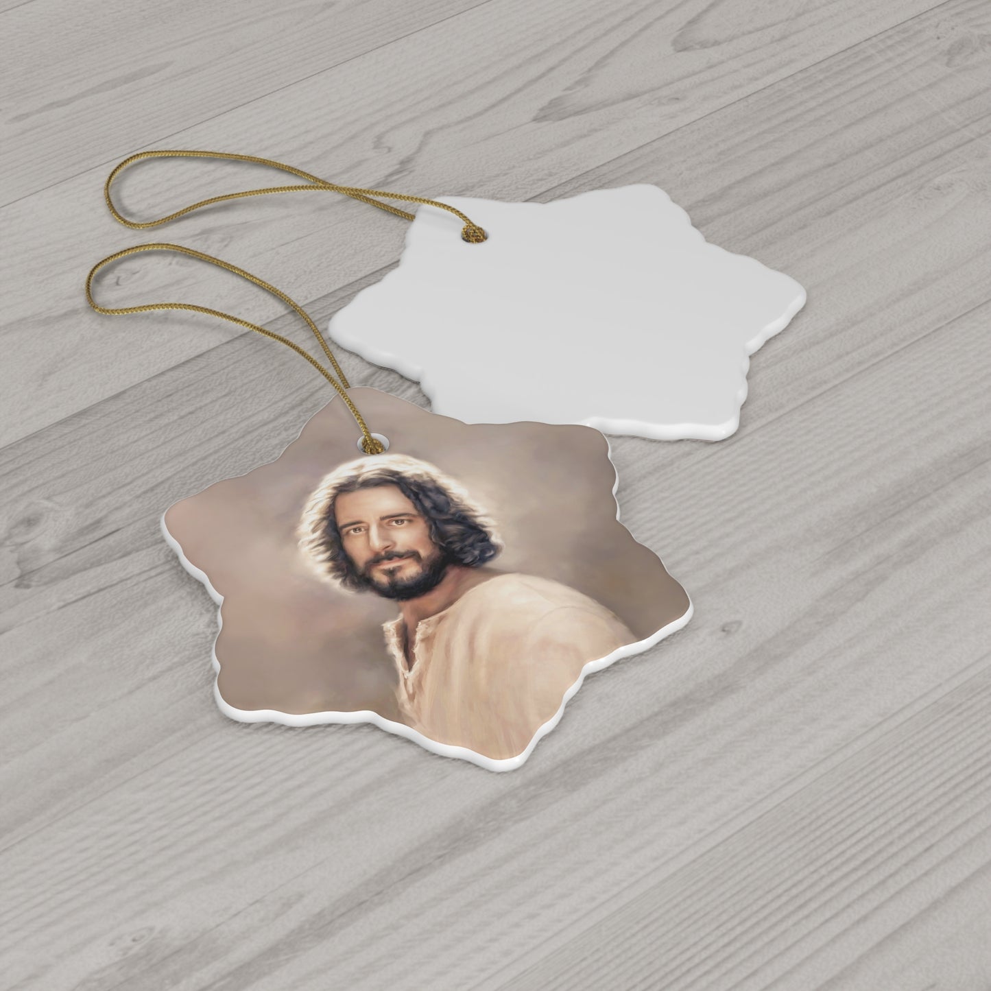 You Belong Jesus Christ Christmas Ornament, The Chosen Inspired Art, Christian Gift