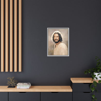 You Belong Framed Canvas Print Wall Art Jesus Christ, Framed, Religious Spiritual Home Decor Print, Christian Gift Idea, Matte Handmade