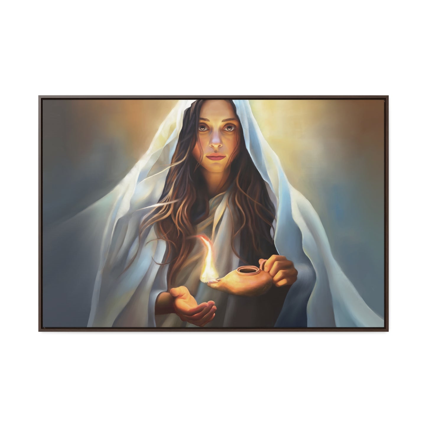 Mary Magdalene, Female Discipleship, Fine Art Canvas Print, Framed, Beautiful Christian Artwork, Disciples of Jesus Christ Art, Gift Ideas for her