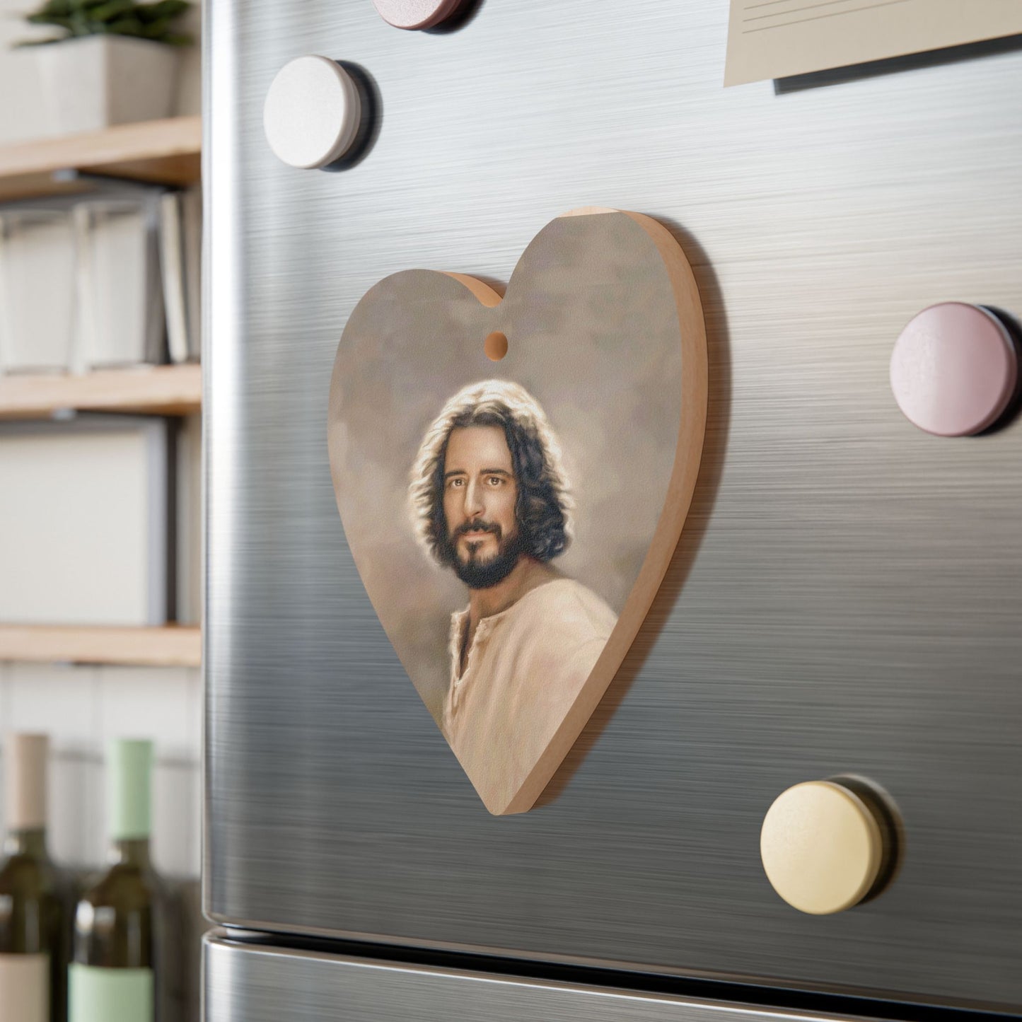 You Belong Jesus Christ Ornament or Refrigerator Magnet, Christmas Gift for Christians, Different shapes, Christian Art, Christian Gift