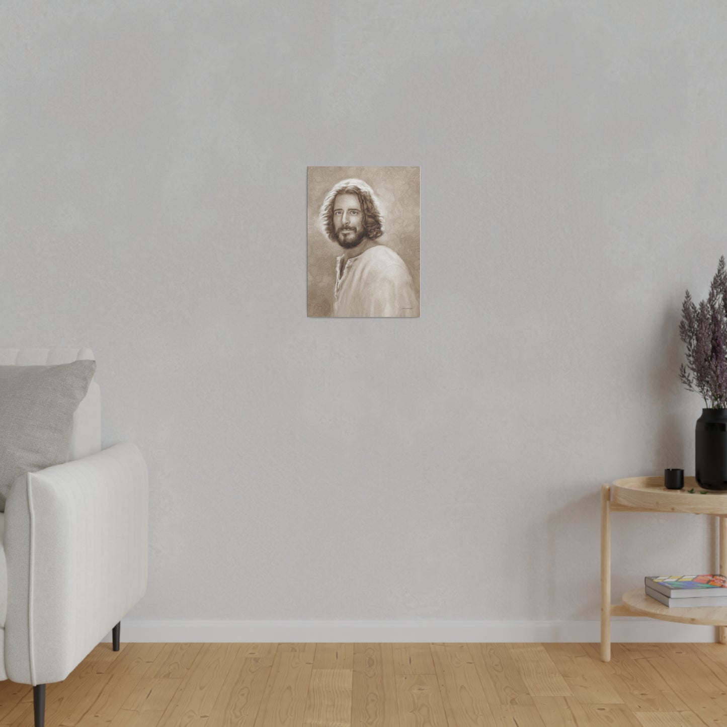 Jesus Christ Artwork, Fine Art Canvas Print Inspired by The Chosen TV Series | Not Affiliated with The Chosen | Gift for Christians