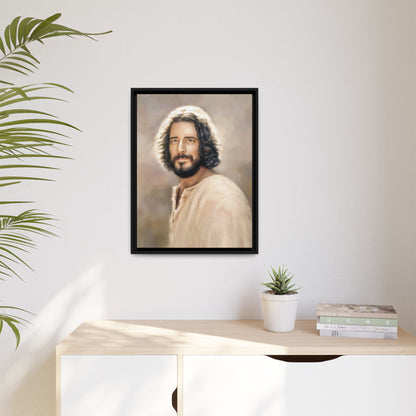 You Belong Framed Canvas Print Wall Art Jesus Christ, Framed, Religious Spiritual Home Decor Print, Christian Gift Idea, Matte Handmade